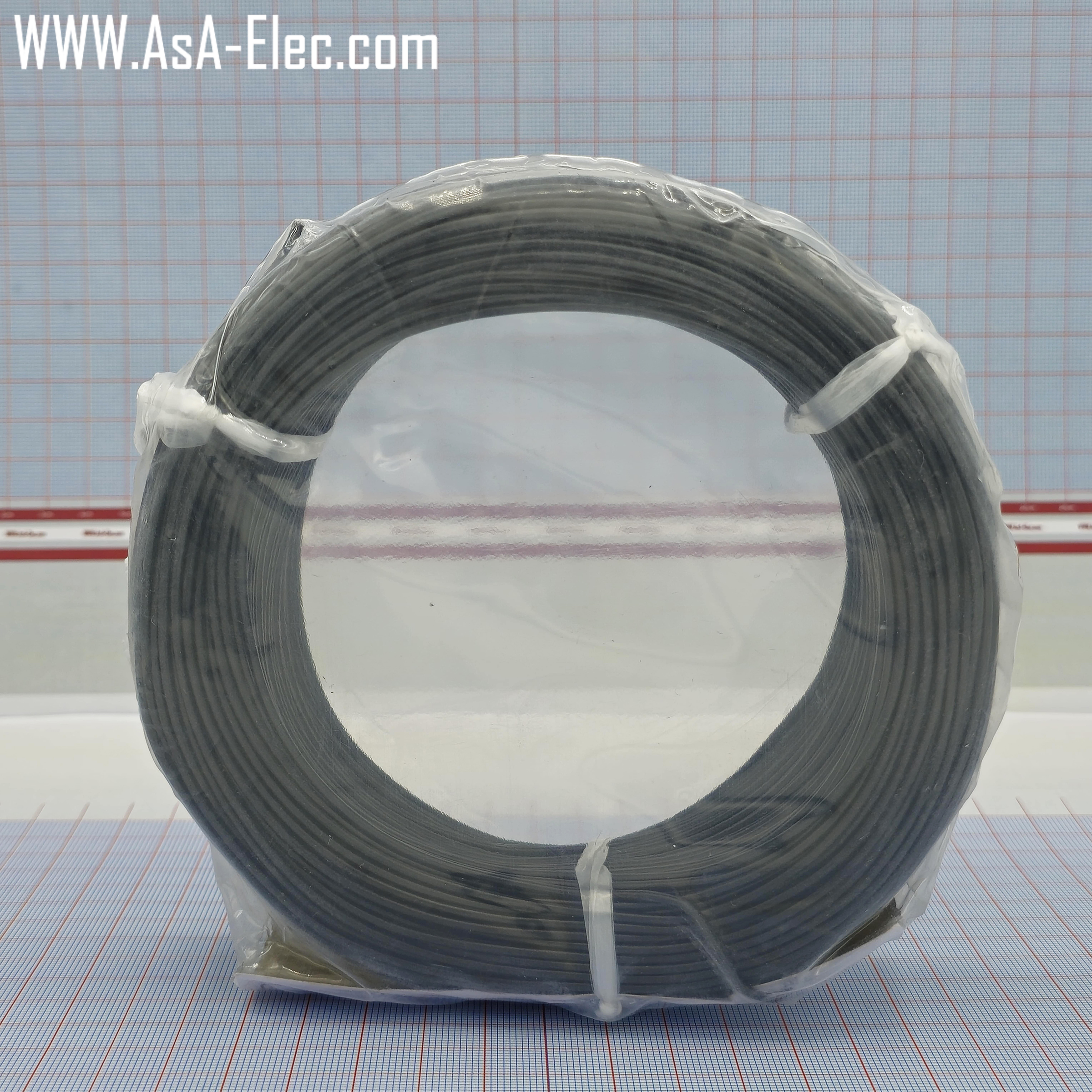 سیم افشان مشکی تمام مس 0.25mm²
